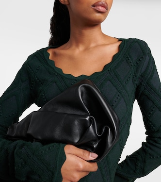 Clutch Rose aus Leder | Burberry