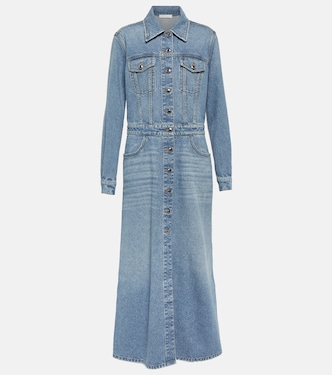 Denim maxi dress | Chloé
