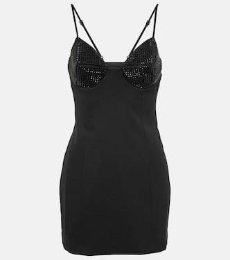 Crystal-embellished minidress | Area