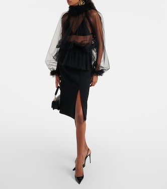 Blusa in tulle | Dolce&Gabbana