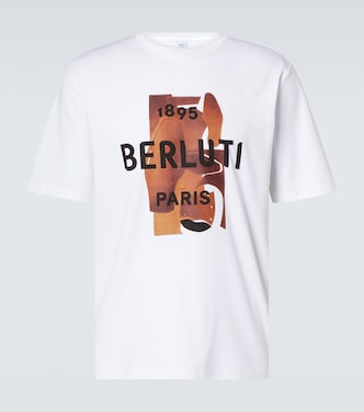 Bedrucktes T-Shirt aus Baumwolle | Berluti