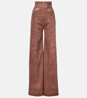 جينز واسع بخصر عال Dirt Cooper | Rick Owens
