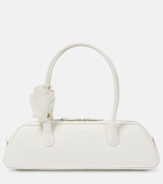 Brigitte floral-appliqué leather shoulder bag | Magda Butrym