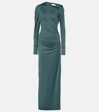 Abito lungo asimmetrico | Victoria Beckham