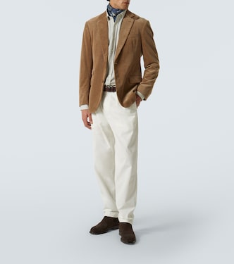 Blazer Kent de pana algodón y cachemir | Ralph Lauren Purple Label