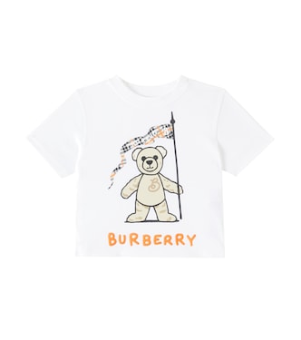 T-shirt Thomas Bear in jersey di cotone | Burberry Kids