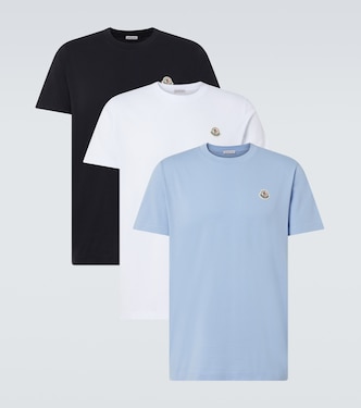Set of 3 cotton jersey T-shirts | Moncler