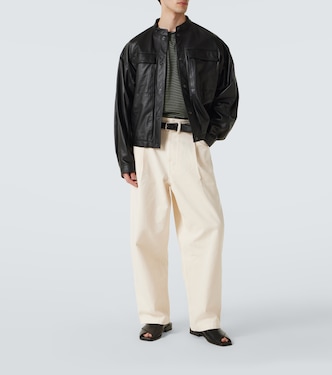 Pantoletten aus Leder | Lemaire