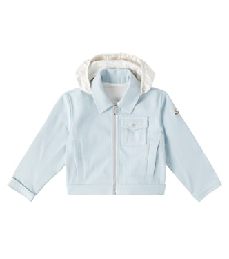 Esme hooded denim jacket | Moncler Enfant