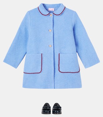 Henrietta wool-blend coat | La Coqueta