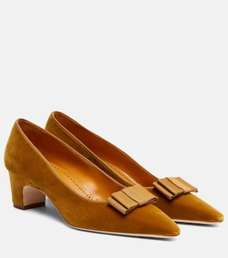 Reador 50 velvet pumps | Manolo Blahnik