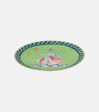  Il Viaggio di Nettuno porcelain charger plate by Luke Edward Hall  | Ginori 1735