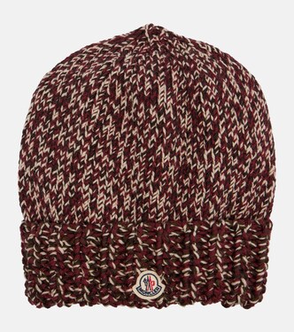 Mouliné wool-blend beanie | Moncler