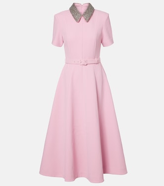 Xena embellished crêpe midi dress | Rebecca Vallance
