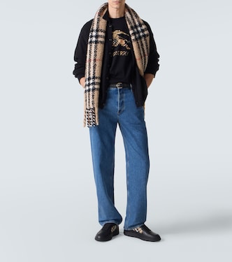 Burberry Check leather sneakers | Burberry