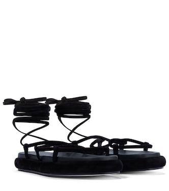 Sandalias Alba de gamuza | Khaite