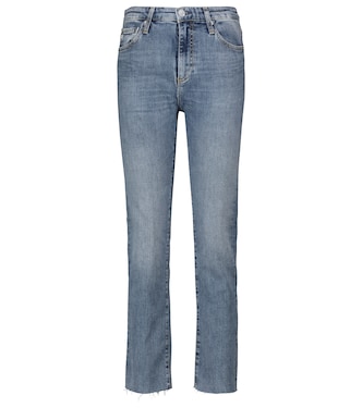 Jeans rectos Isabelle de tiro alto | AG Jeans