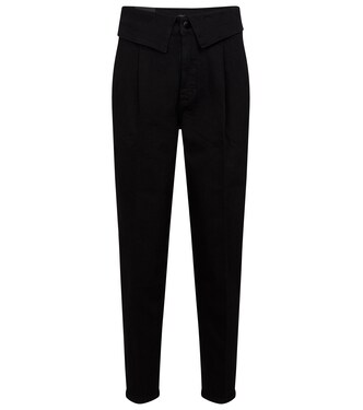 Jeans rectos Fold Over de tiro alto | J Brand