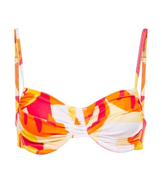 Top de bikini Sorrento estampado | Rebecca Vallance