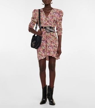 Celina floral silk-blend minidress | Isabel Marant