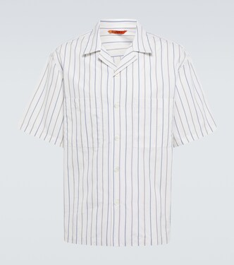 Camicia Solana Talian in cotone gessato | Barena Venezia