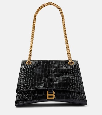 Borsa a spalla Crush Medium in pelle | Balenciaga