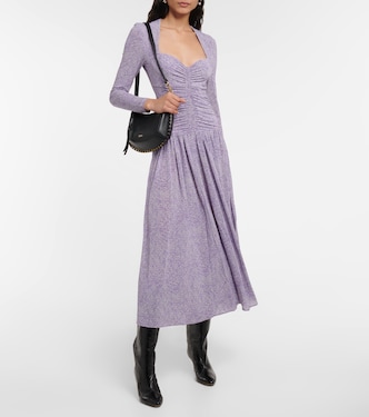 Robe midi Jenny imprimée | Isabel Marant