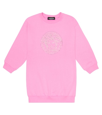 Medusa cotton dress | Versace Kids
