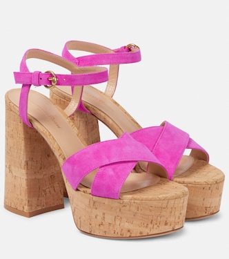 Bebe suede platform sandals | Gianvito Rossi