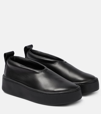Baskets slip-on en cuir | Jil Sander