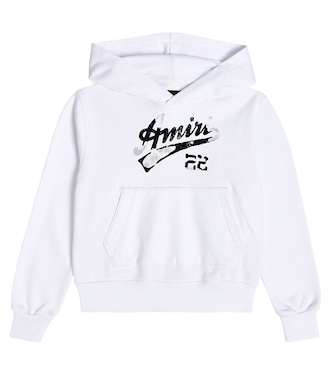 Sweat-shirt à capuche imprimé en coton | Amiri Kids