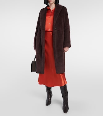 Satin midi skirt  | Vince