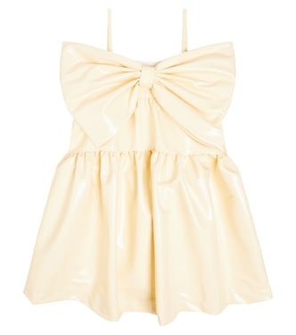Kleid aus Lederimitat | Caroline Bosmans