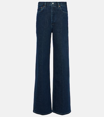 Jeans rectos de tiro alto | Re/Done