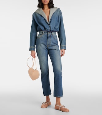 Ballerine in mesh con vernice | Alaïa