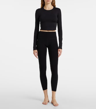 High-Rise Leggings Alosoft aus Jersey | Alo Yoga