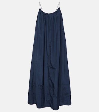 Robe longue Seine en coton et soie | Faithfull