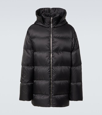 X Rick Owens Daunenmantel Cyclopic | Moncler Genius