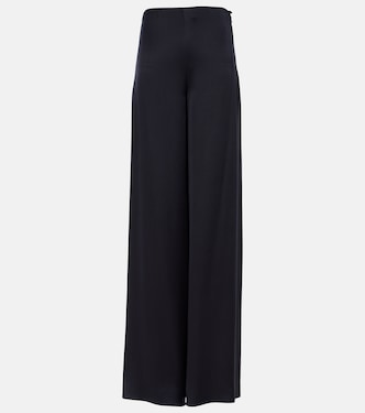 Weite Hose Dresden aus Seidensatin | Loro Piana