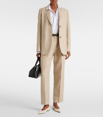 Blazer de mezcla de lino | Toteme