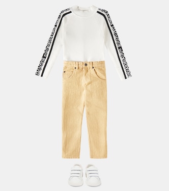 Pullover in misto cotone a coste | Marc Jacobs Kids
