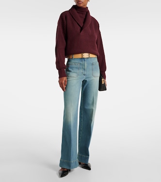 Rollkragenpullover aus Wolle | Victoria Beckham