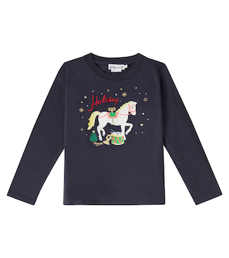 Top Tadda in cotone con stampa | Bonpoint