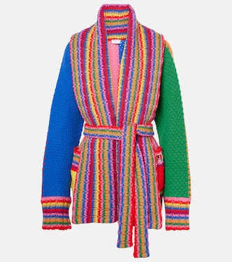 Cardigan in lana a righe | Pucci