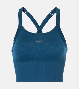 Brassière de sport Favorite à logo | Alo Yoga