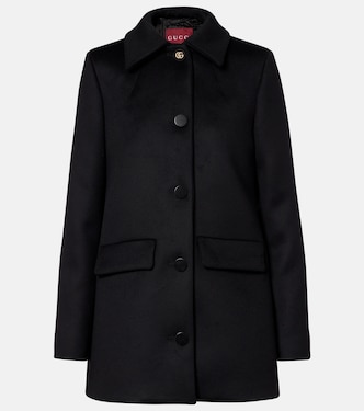 Peacoat Double G aus Wolle | Gucci