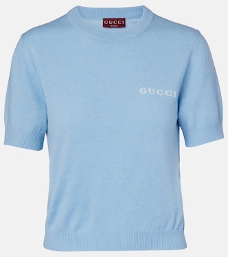 Top in maglia di cashmere | Gucci