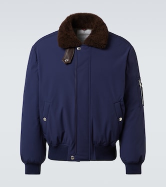 Bomberjacke mit Shearling | Brunello Cucinelli