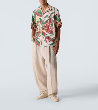 Fonccio cotton poplin bowling shirt | Jacquemus