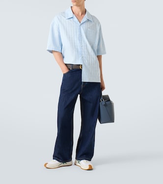 Jeans barrel de tiro medio | Loewe